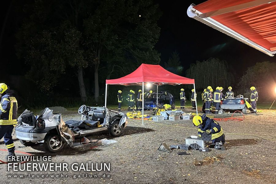 Ausbildung mit der Feuerwehr Mittenwalde